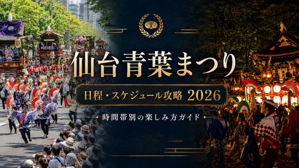 仙台青葉まつり日程・スケジュール