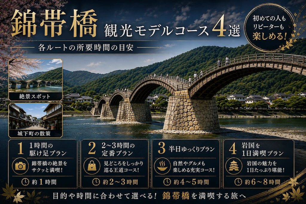 錦帯橋観光モデルコース