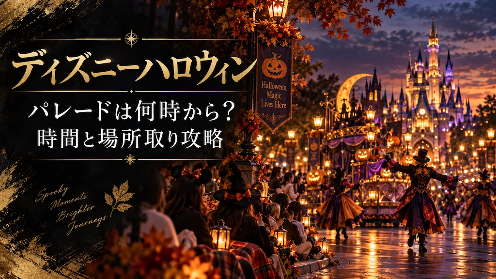 ディズニーハロウィンのパレード